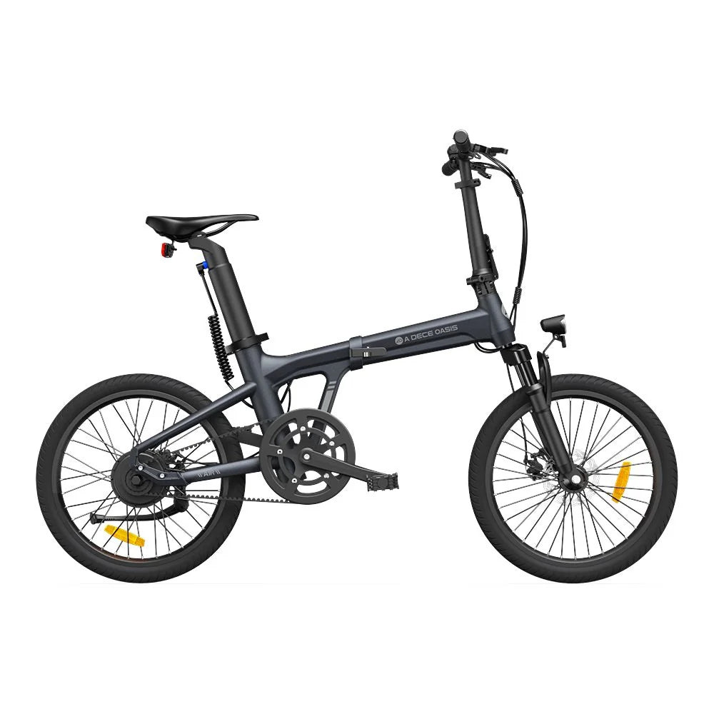 ADO Air 20S Faltbares E-Bike - 250W Motor 36V9.6Ah Batterie 100KM Reichweite Hydraulische Scheibenbremse - Grau