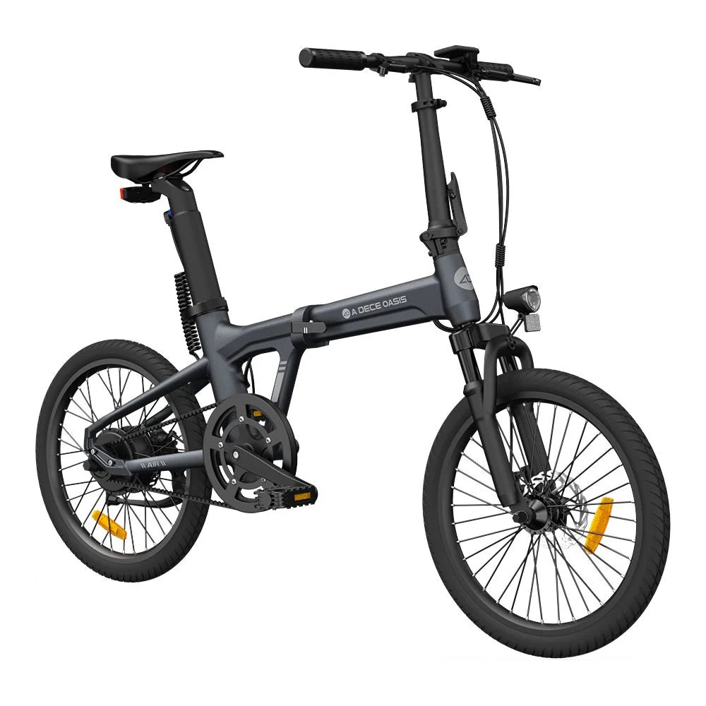 ADO Air 20S Faltbares E-Bike - 250W Motor 36V9.6Ah Batterie 100KM Reichweite Hydraulische Scheibenbremse - Grau