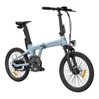 ADO Air 20S Faltbares E-Bike - 250W Motor 36V9.6Ah Batterie 100KM Reichweite Hydraulische Scheibenbremse - Blau