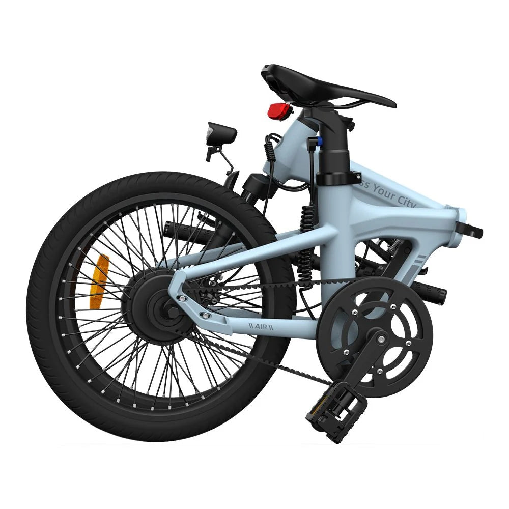 ADO Air 20S Faltbares E-Bike - 250W Motor 36V9.6Ah Batterie 100KM Reichweite Hydraulische Scheibenbremse - Blau