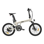 ADO Air 20S Faltbares E-Bike - 250W Motor 36V9.6Ah Batterie 100KM Reichweite Hydraulische Scheibenbremse - Elfenbeinweiß