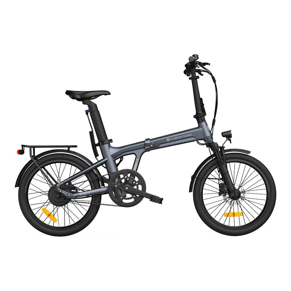 ADO Air 20 Pro Faltbares E-Bike - 250W Motor 36V9.6Ah Batterie 100KM Reichweite Hydraulische Scheibenbremse - Grau