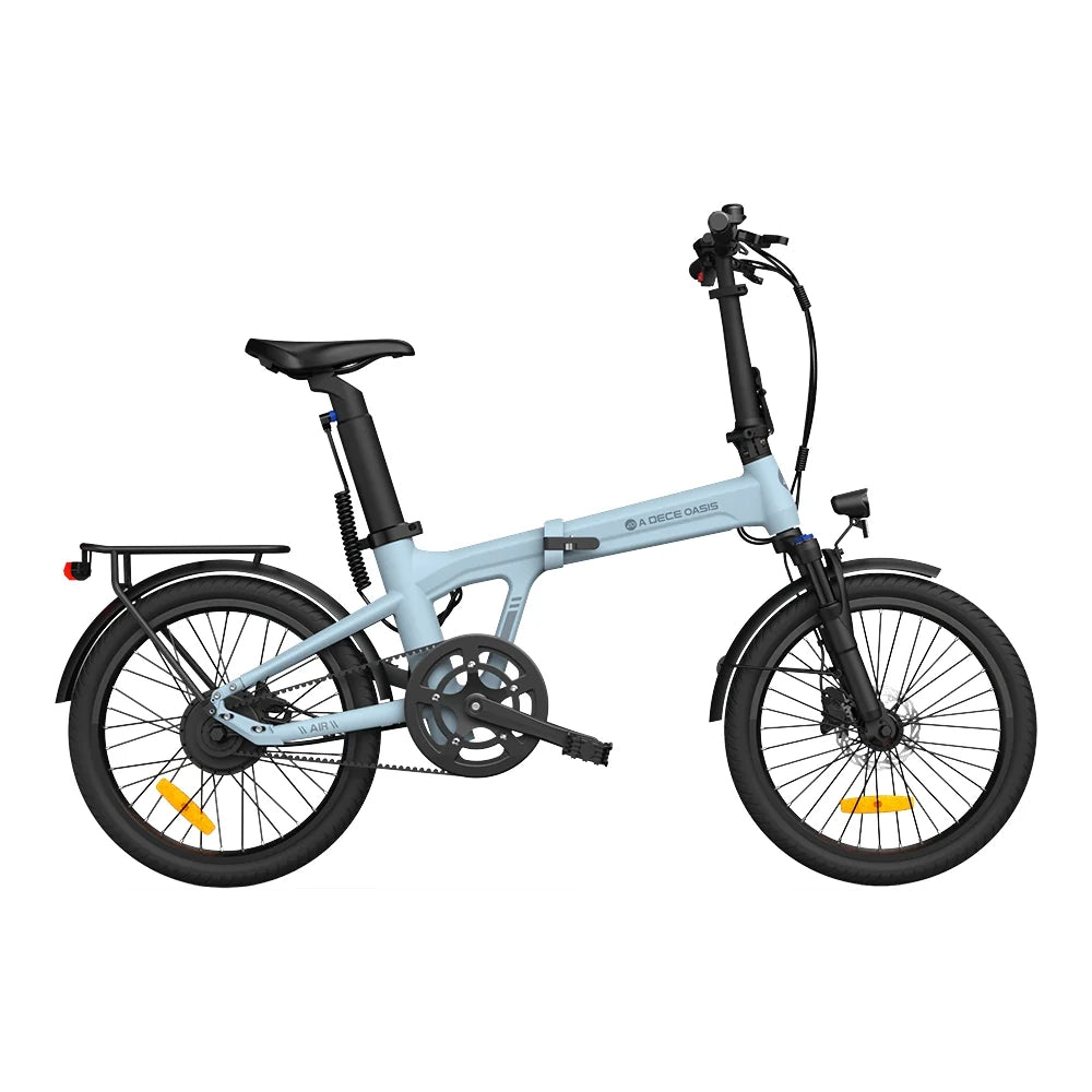 ADO Air 20 Pro Faltbares E-Bike - 250W Motor 36V9.6Ah Batterie 100KM Reichweite Hydraulische Scheibenbremse - Blau