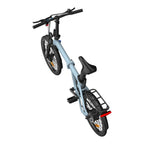 ADO Air 20 Pro Faltbares E-Bike - 250W Motor 36V9.6Ah Batterie 100KM Reichweite Hydraulische Scheibenbremse - Blau