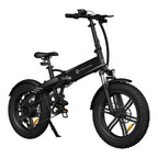 ADO Beast 20F Faltbares E-Bike -  250W Motor 36V14.5Ah Batterie 120KM Reichweite Hydraulische Scheibenbremse - Schwarz