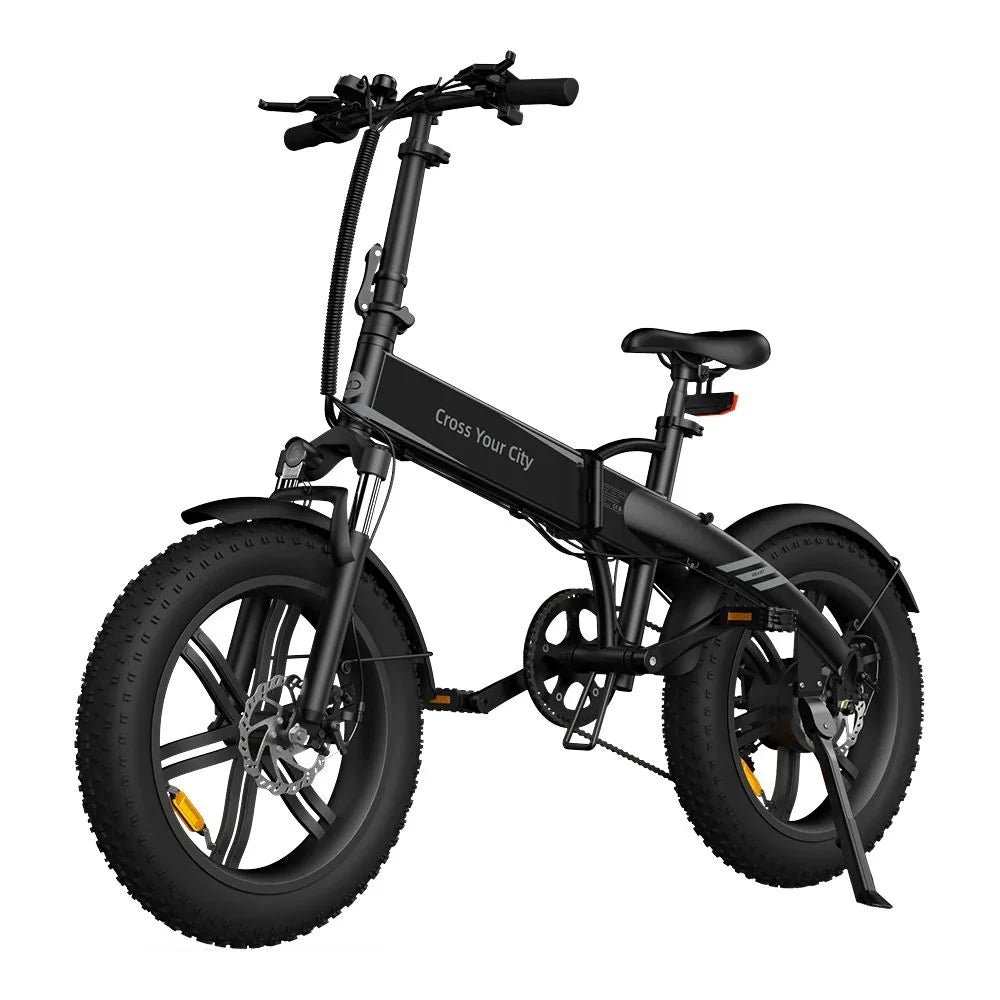 ADO Beast 20F Faltbares E-Bike -  250W Motor 36V14.5Ah Batterie 120KM Reichweite Hydraulische Scheibenbremse - Schwarz