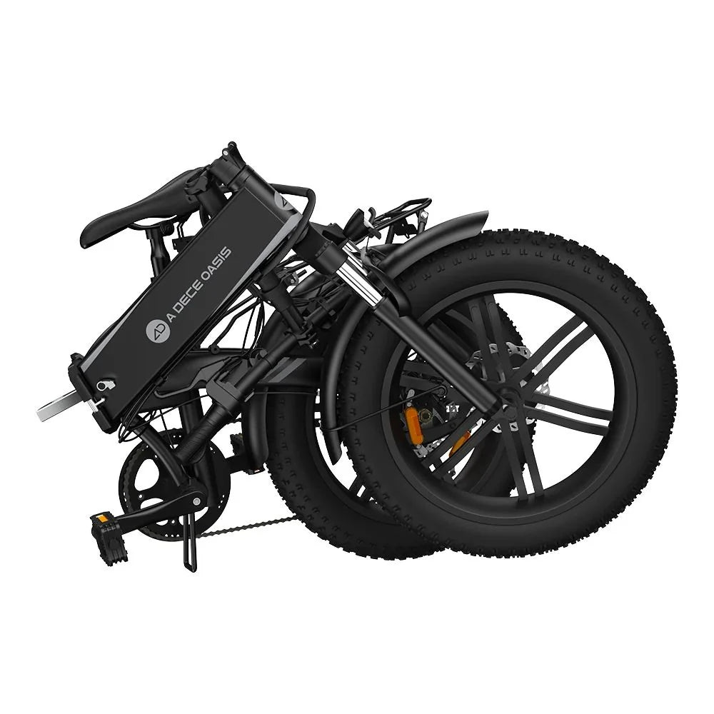 ADO Beast 20F Faltbares E-Bike -  250W Motor 36V14.5Ah Batterie 120KM Reichweite Hydraulische Scheibenbremse - Schwarz