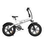 ADO Beast 20F Faltbares E-Bike -  250W Motor 36V14.5Ah Batterie 120KM Reichweite Hydraulische Scheibenbremse - Weiß