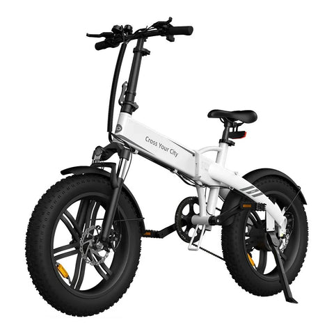 ADO Beast 20F Faltbares E-Bike -  250W Motor 36V14.5Ah Batterie 120KM Reichweite Hydraulische Scheibenbremse - Weiß