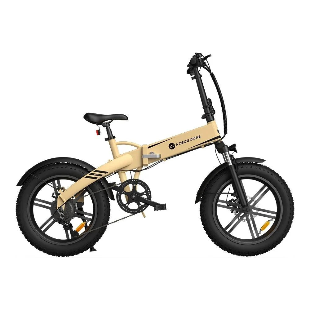 ADO Beast 20F Faltbares E-Bike -  250W Motor 36V14.5Ah Batterie 120KM Reichweite Hydraulische Scheibenbremse - Khaki