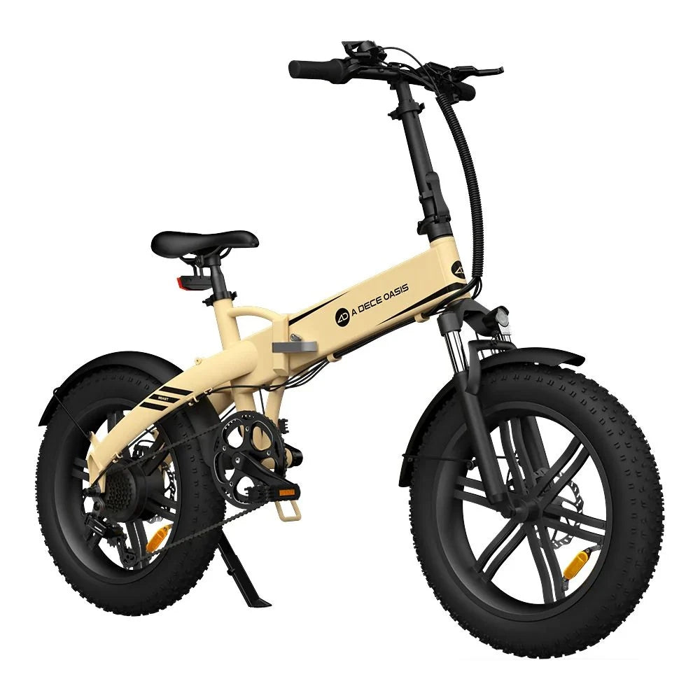 ADO Beast 20F Faltbares E-Bike -  250W Motor 36V14.5Ah Batterie 120KM Reichweite Hydraulische Scheibenbremse - Khaki
