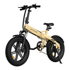 ADO Beast 20F Faltbares E-Bike -  250W Motor 36V14.5Ah Batterie 120KM Reichweite Hydraulische Scheibenbremse - Khaki