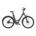 ADO Air 28 Elektrisches Fahrrad - 250W Motor 36V13.5Ah Batterie 100KM Reichweite Hydraulische Scheibenbremse - Grau