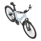 ADO Air 28 Elektrisches Fahrrad - 250W Motor 36V13.5Ah Batterie 100KM Reichweite Hydraulische Scheibenbremse - Blau