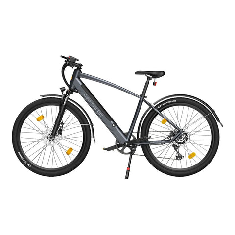 ADO DECE 300C Elektrisches Fahrrad - 250W Motor 36V10.4Ah Batterie 90KM Reichweite Hydraulische Scheibenbremse - Grau