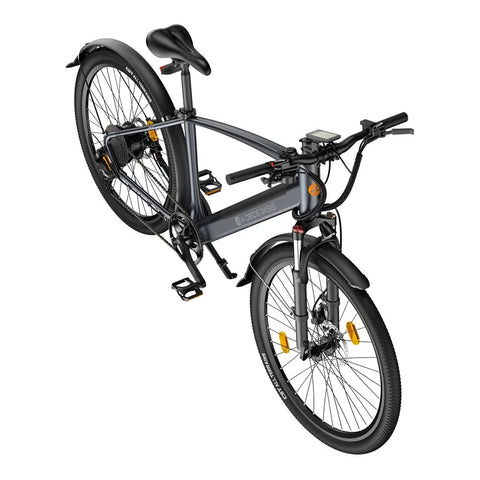 ADO DECE 300C Elektrisches Fahrrad - 250W Motor 36V10.4Ah Batterie 90KM Reichweite Hydraulische Scheibenbremse - Grau