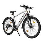 ADO DECE 300C Elektrisches Fahrrad - 250W Motor 36V10.4Ah Batterie 90KM Reichweite Hydraulische Scheibenbremse - Silber