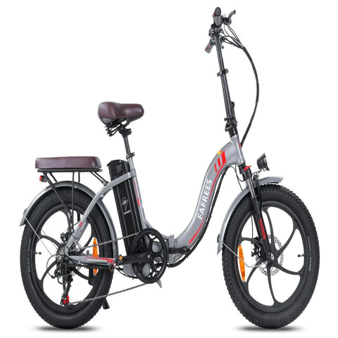 Elektrisches Fahrrad FAFREES F20 Pro | 250W Motor 648WH Batterie 80KM Reichweite | Grau