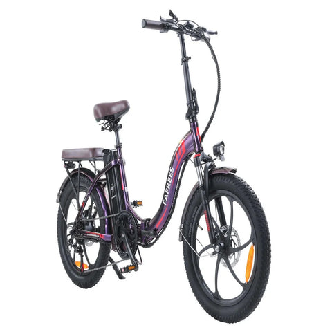 Elektrisches Fahrrad FAFREES F20 Pro | 250W Motor 648WH Batterie 80KM Reichweite | Strahlendes Lila