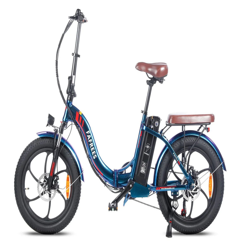 Vélo électrique FAFREES F20 Pro | Moteur 250W Batterie 648WH Autonomie 80KM | Bleu éclatant