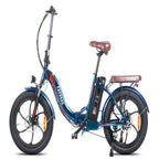 Vélo électrique FAFREES F20 Pro | Moteur 250W Batterie 648WH Autonomie 80KM | Bleu éclatant