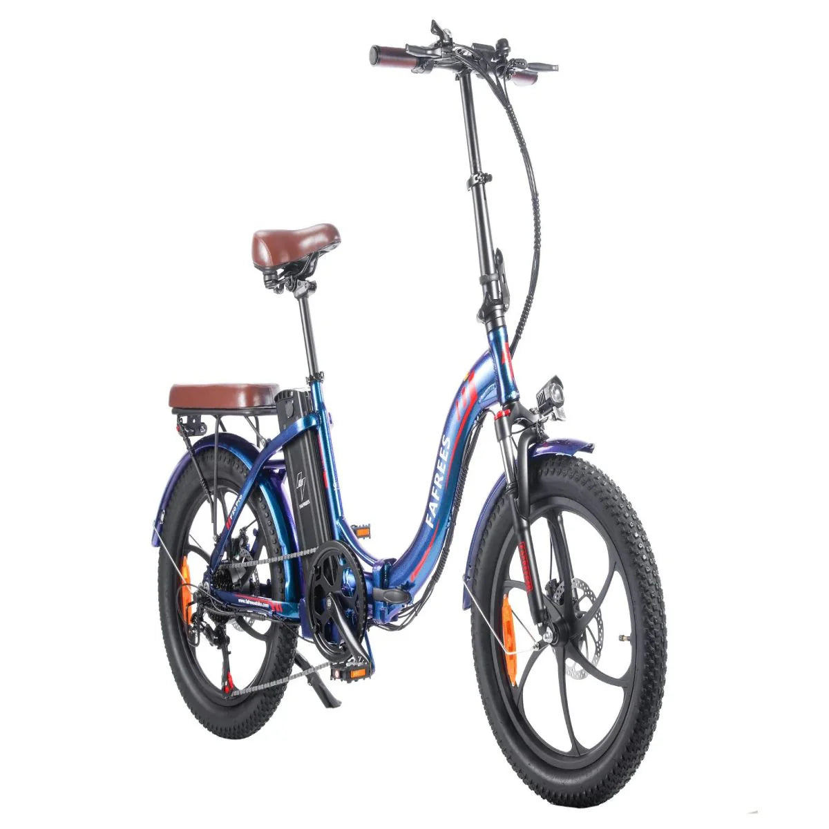 Vélo électrique FAFREES F20 Pro | Moteur 250W Batterie 648WH Autonomie 80KM | Bleu éclatant
