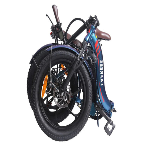 Elektrisches Fahrrad FAFREES F20 Pro | 250W Motor 648WH Batterie 80KM Reichweite | Strahlendes Blau