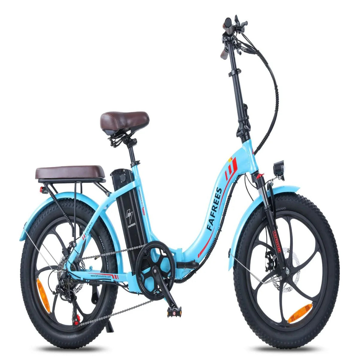 Vélo électrique FAFREES F20 Pro | Moteur 250W Batterie 648WH Autonomie 80KM | Bleu Lac