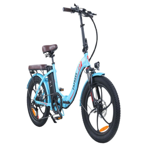 Elektrisches Fahrrad FAFREES F20 Pro | 250W Motor 648WH Batterie 80KM Reichweite | Blauer See