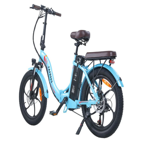 Elektrisches Fahrrad FAFREES F20 Pro | 250W Motor 648WH Batterie 80KM Reichweite | Blauer See