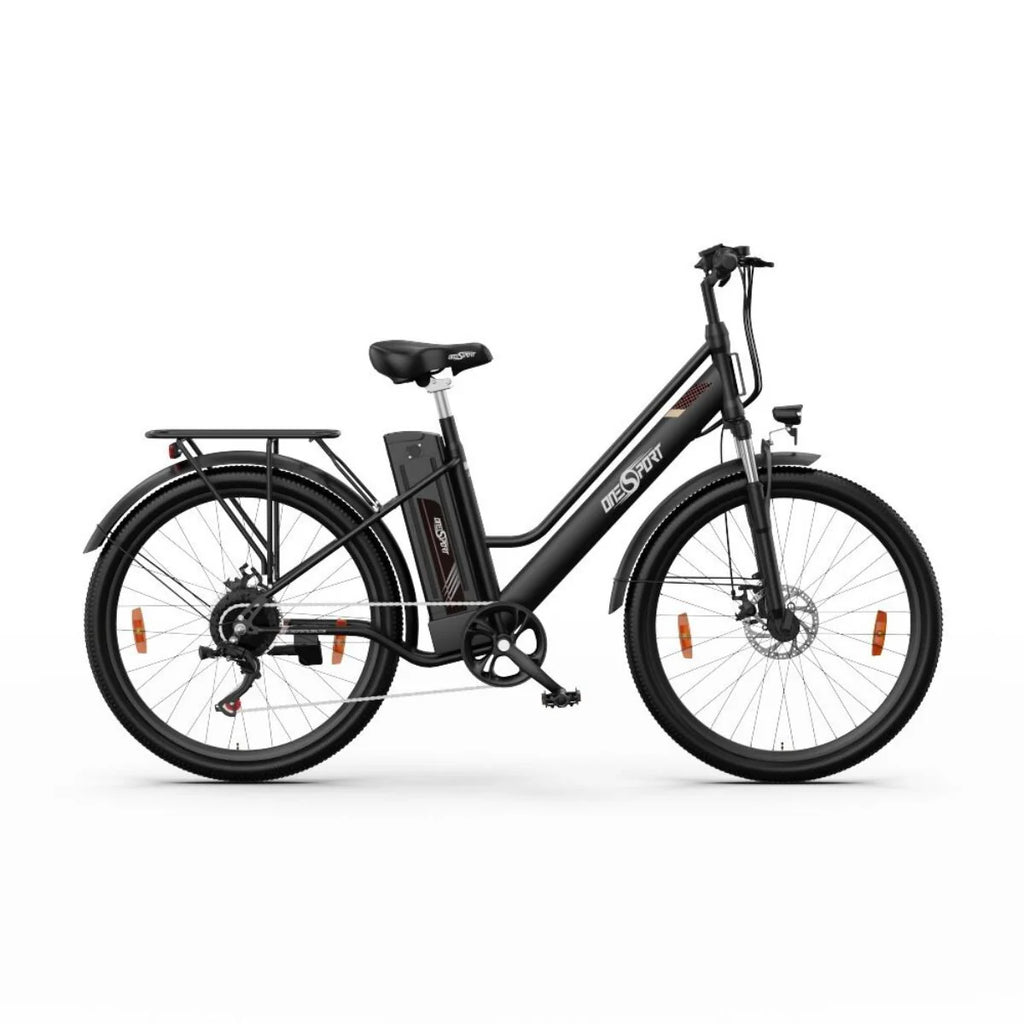 ONESPORT OT18-3 Electric Bicycle - 26" Wheels 250W Motor 36V14.4Ah Battery 40KM Range - Black