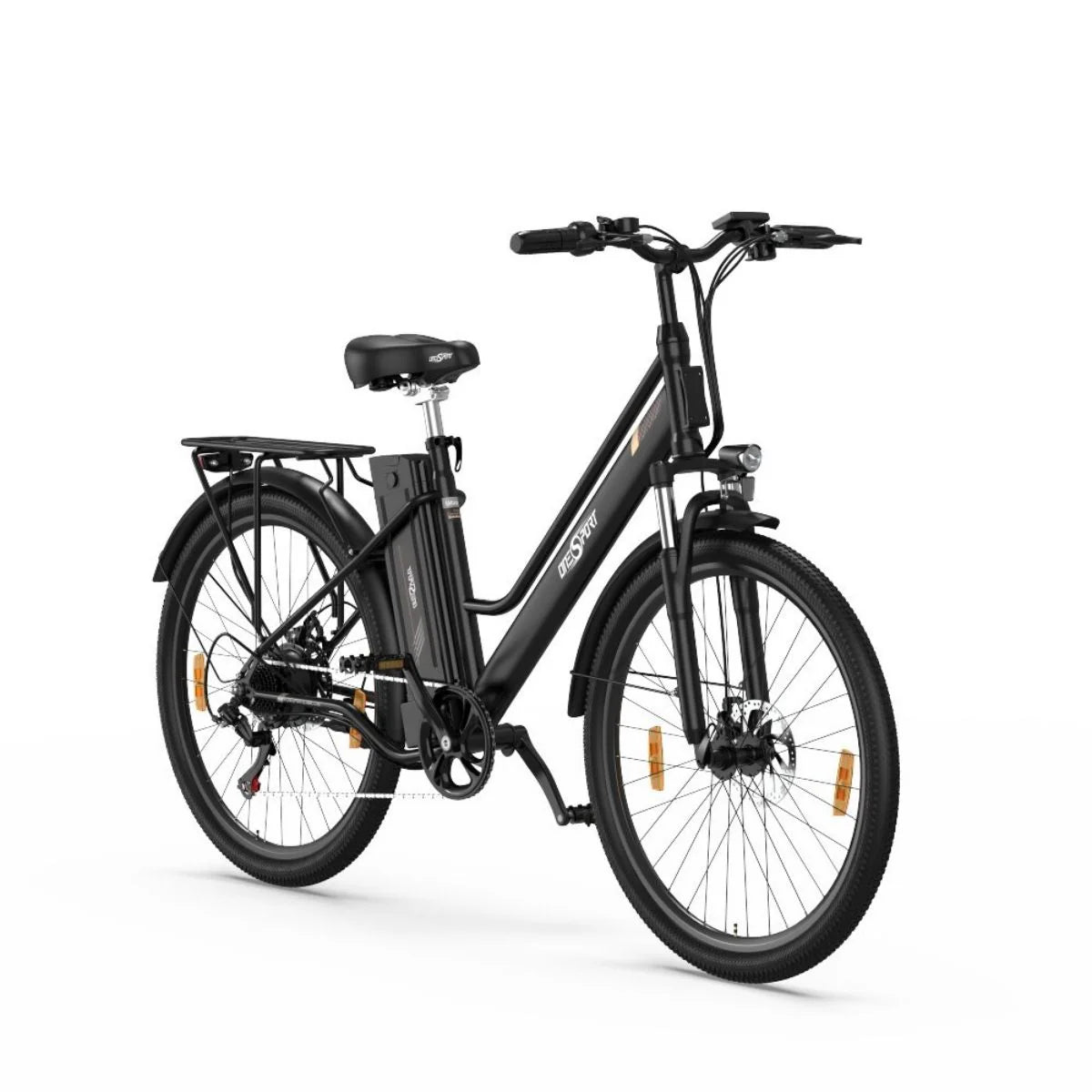 ONESPORT OT18-3 Electric Bicycle - 26" Wheels 250W Motor 36V14.4Ah Battery 40KM Range - Black