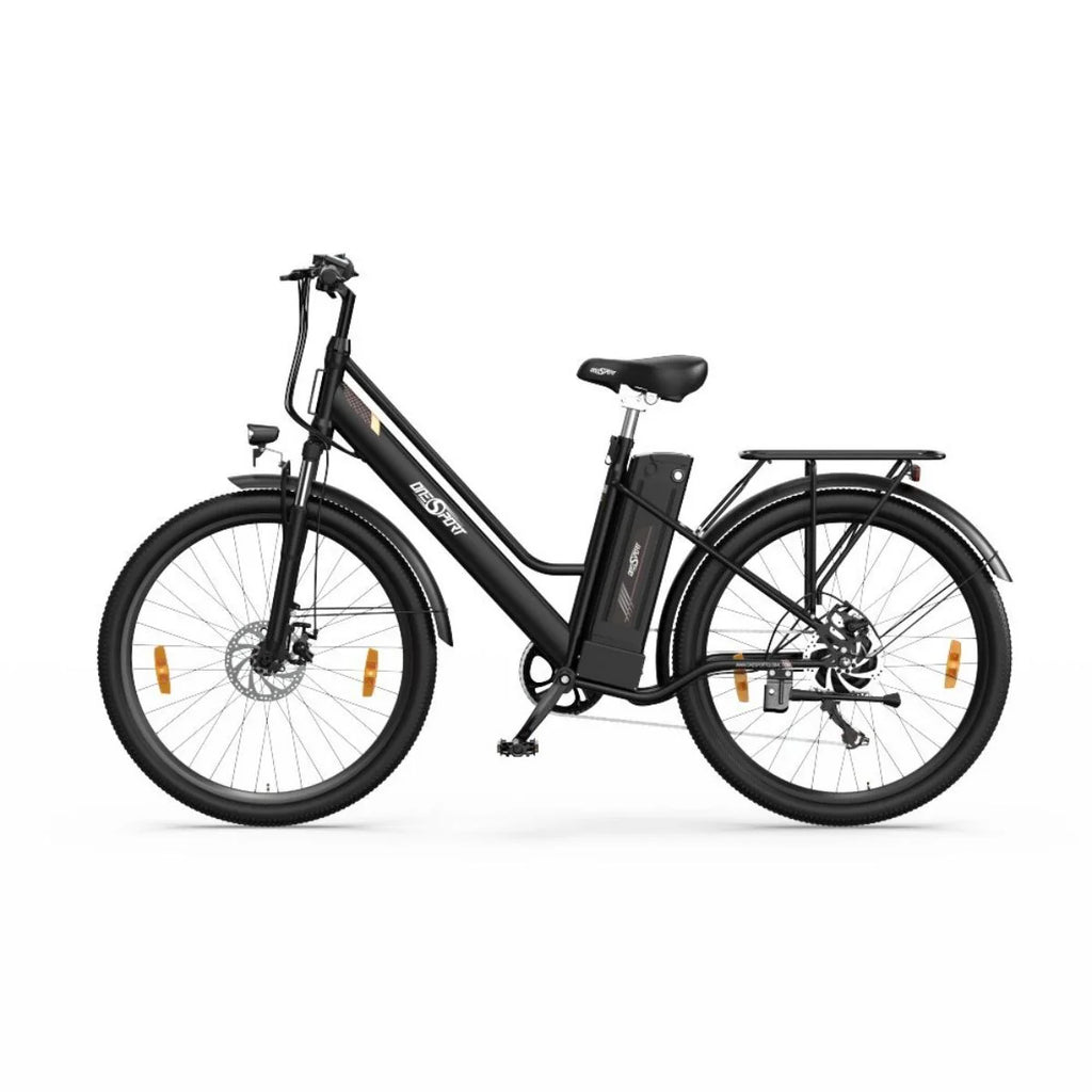ONESPORT OT18-3 Electric Bicycle - 26" Wheels 250W Motor 36V14.4Ah Battery 40KM Range - Black