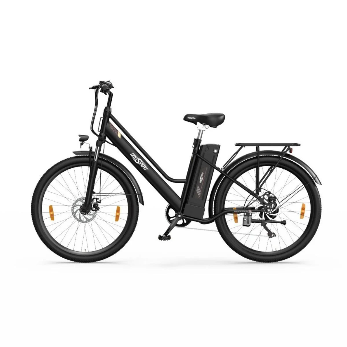 ONESPORT OT18-3 Electric Bicycle - 26" Wheels 250W Motor 36V14.4Ah Battery 40KM Range - Black