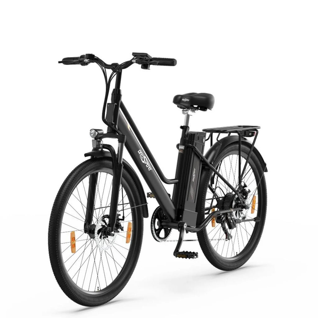 ONESPORT OT18-3 Electric Bicycle - 26" Wheels 250W Motor 36V14.4Ah Battery 40KM Range - Black