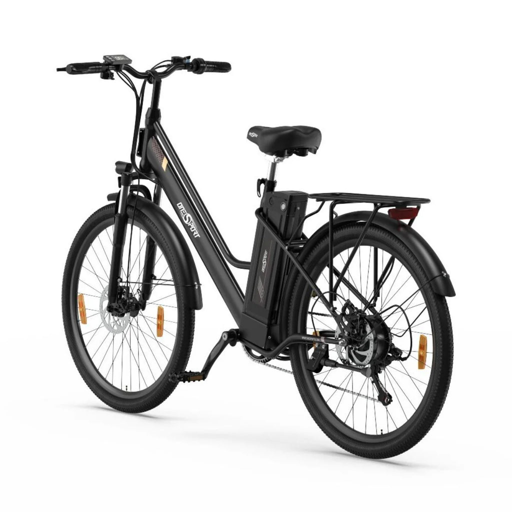 ONESPORT OT18-3 Electric Bicycle - 26" Wheels 250W Motor 36V14.4Ah Battery 40KM Range - Black