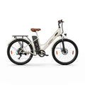 ONESPORT OT18-3 Electric Bicycle - 26" Wheels 250W Motor 36V14.4Ah Battery 40KM Range - White