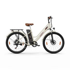 ONESPORT OT18-3 Electric Bicycle - 26" Wheels 250W Motor 36V14.4Ah Battery 40KM Range - White