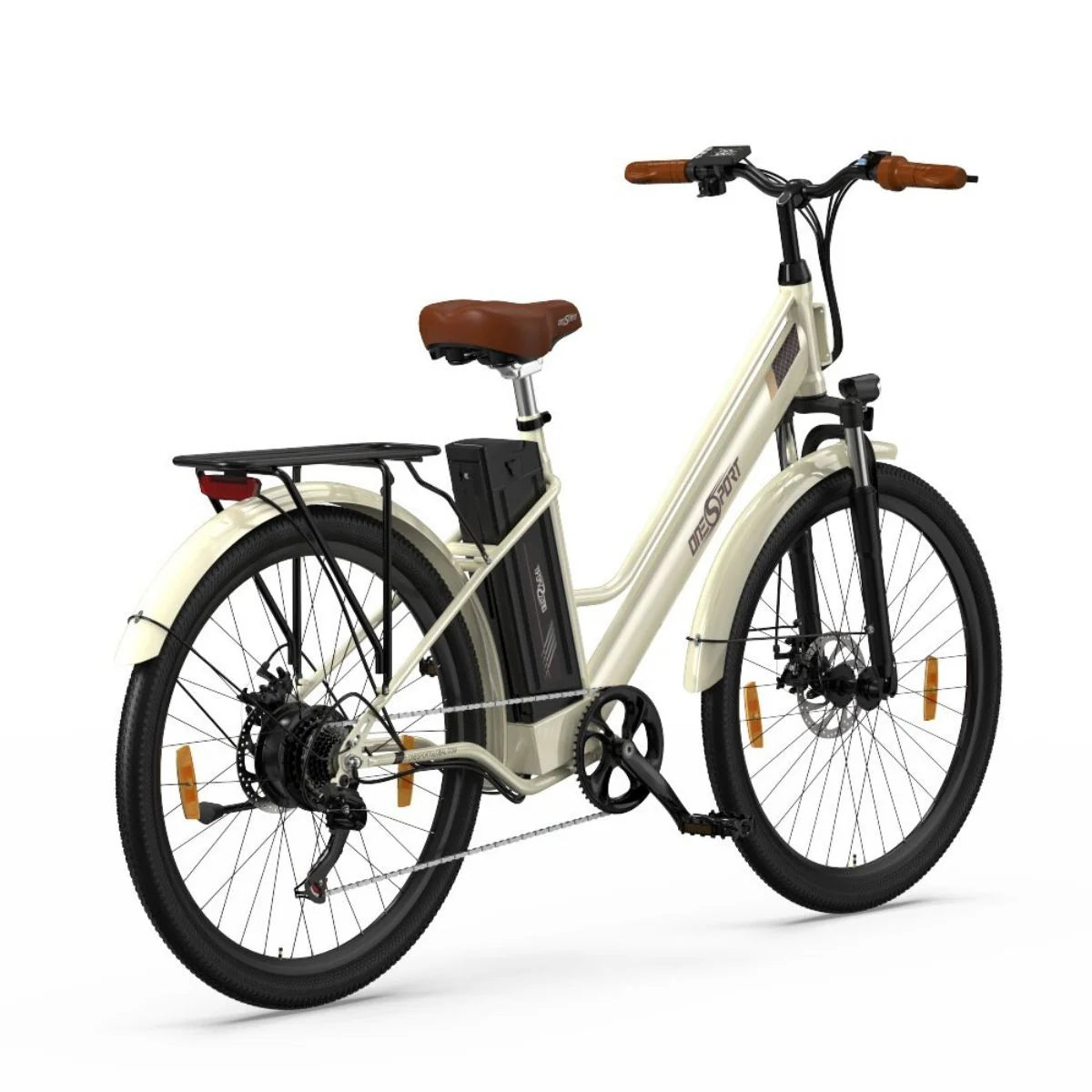 ONESPORT OT18-3 Electric Bicycle - 26" Wheels 250W Motor 36V14.4Ah Battery 40KM Range - White