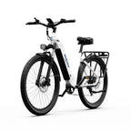 ONESPORT OT05 Electric Bicycle - 27.5" Wheels 250W Motor 36V18.2Ah Battery 60KM Range - White
