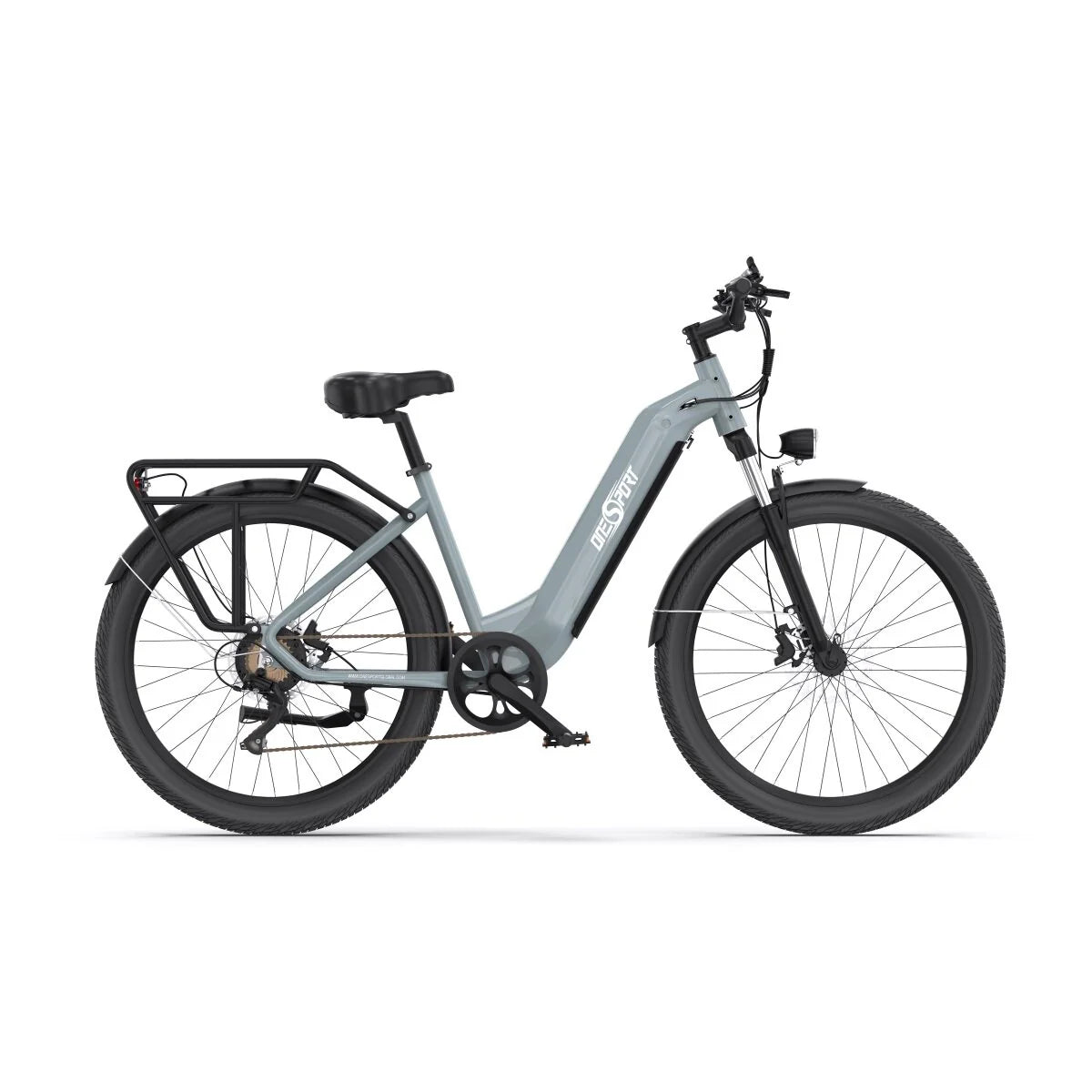 ONESPORT OT05 Elektrisches Fahrrad - 27.5" Räder 250W Motor 36V18.2Ah Batterie 60KM Reichweite - Grau