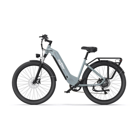 ONESPORT OT05 Elektrisches Fahrrad - 27.5" Räder 250W Motor 36V18.2Ah Batterie 60KM Reichweite - Grau