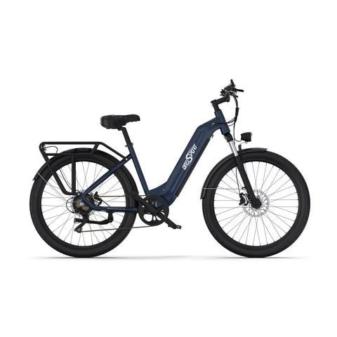 ONESPORT OT05 Elektrisches Fahrrad - 27.5" Räder 250W Motor 36V18.2Ah Batterie 60KM Reichweite - Blau