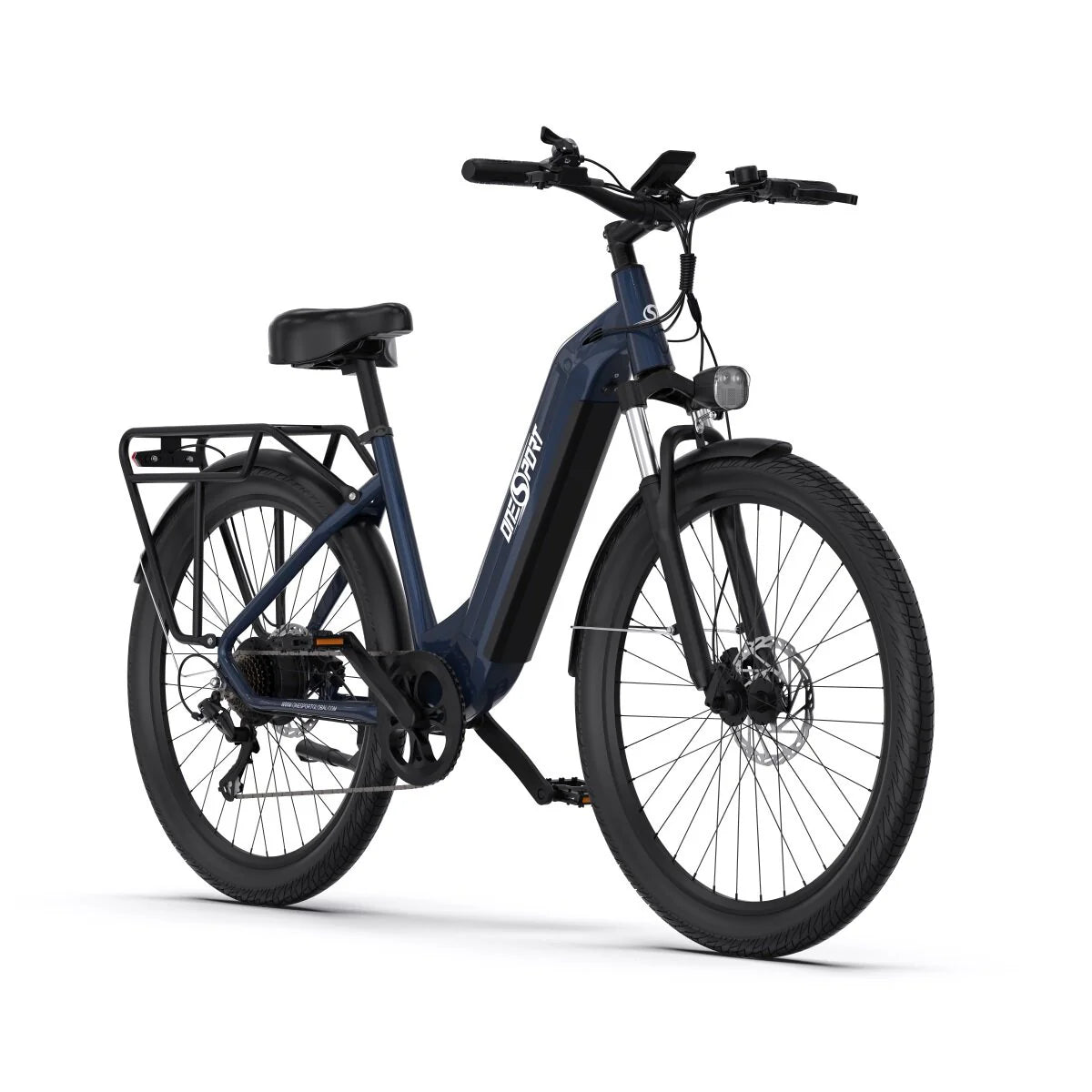 ONESPORT OT05 Electric Bicycle - 27.5" Wheels 250W Motor 36V18.2Ah Battery 60KM Range - Blue