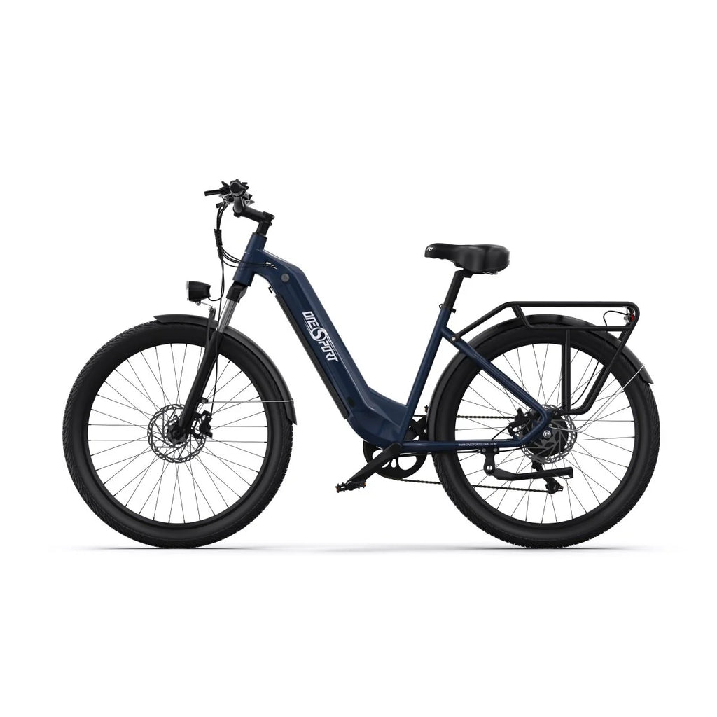ONESPORT OT05 Electric Bicycle - 27.5" Wheels 250W Motor 36V18.2Ah Battery 60KM Range - Blue