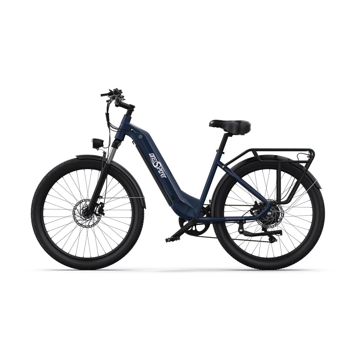 ONESPORT OT05 Electric Bicycle - 27.5" Wheels 250W Motor 36V18.2Ah Battery 60KM Range - Blue