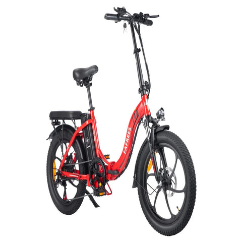 Elektrofahrrad FAFREES F20 - 250W Motor 576WH Akku 70KM Reichweite - Rot