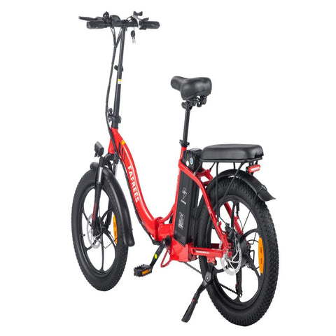 Elektrofahrrad FAFREES F20 - 250W Motor 576WH Akku 70KM Reichweite - Rot