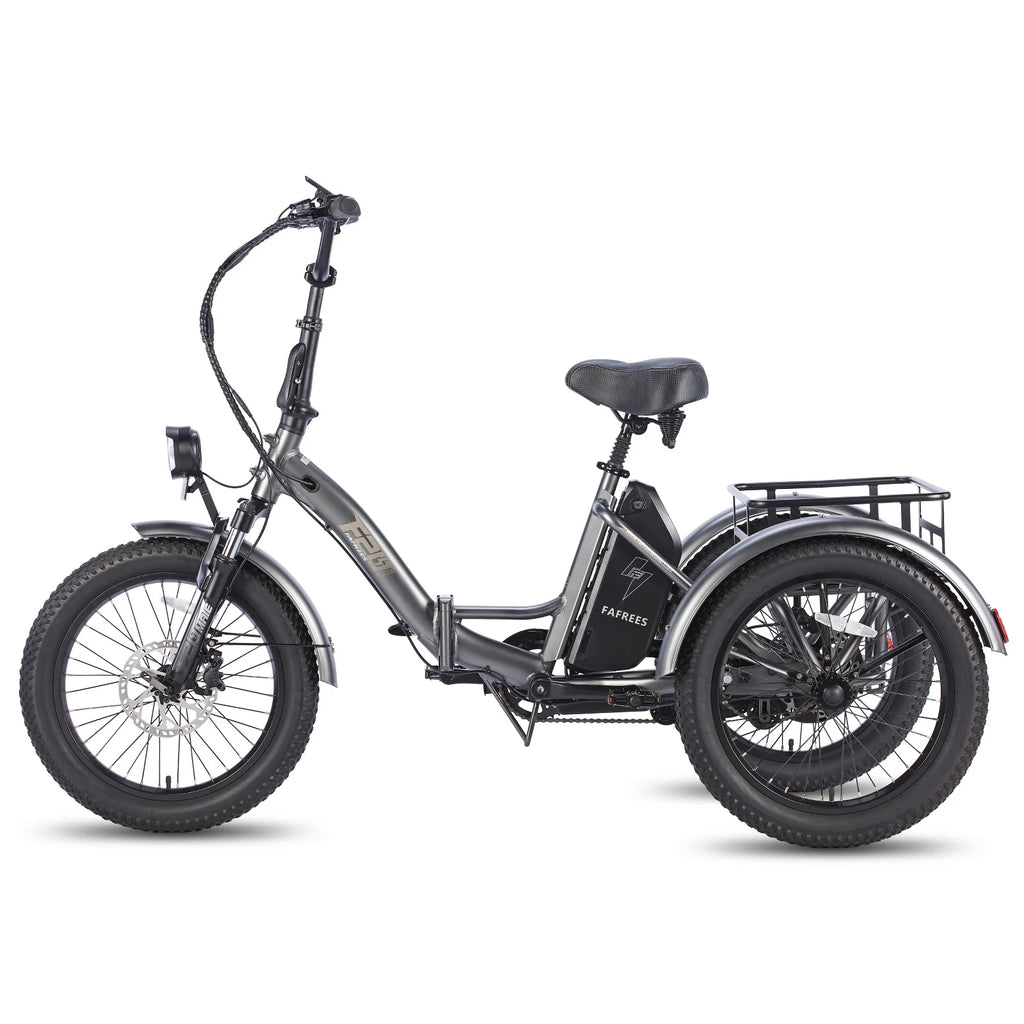 FAFREES F20 Mate Vélo électrique - Moteur 500W Batterie 48V18.2AH Autonomie 110KM - Gris