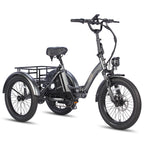 FAFREES F20 Mate Vélo électrique - Moteur 500W Batterie 48V18.2AH Autonomie 110KM - Gris